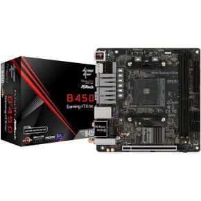 미국 애즈락 메인보드 ASRock 마더보드 Mini-ITX Motherboard B450 Gaming-ITX/AC 1558846