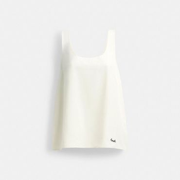 코치 [공식] 탱크 탑 CZ715 WHT