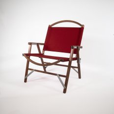 [KERMIT CHAIR - Classic Walnut] 커밋체어 월넛 캠핑 접이식 폴딩 휴대용 등받이 의자 Burgundy