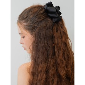 Big shirring ribbon hair claw clip, Jia