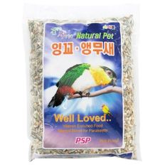 새모이 앵무새 사료 700g 잉꼬 반려새 먹이 앵무새밥