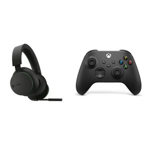 독일 마이크로소프트 엑스박스 컨트롤러 무선 Xbox Wireless Controller Carbon 블랙 Headset 15