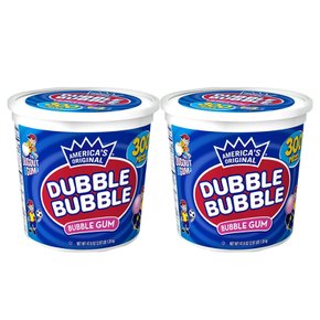 더블 버블 풍선껌 Dubble Bubble Gum 300 Pieces 2개