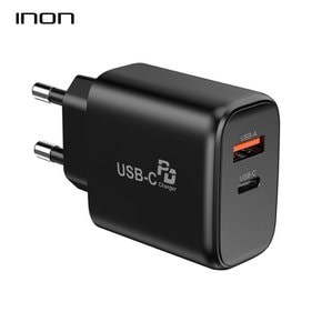 INON 65W GaN PD PPS 2포트 고속 멀티충전기 IN-GaN210P