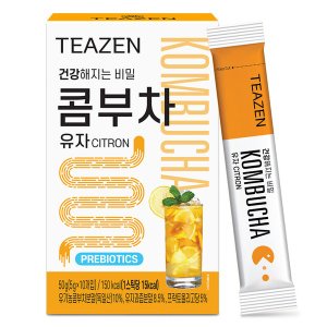  티젠 콤부차 유자맛 5gx10T