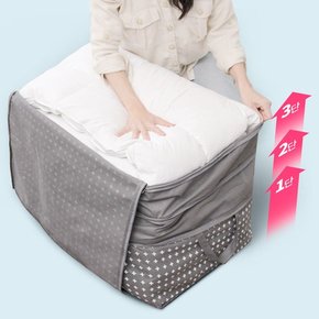 크로스 확장형 이불 정리함 1P