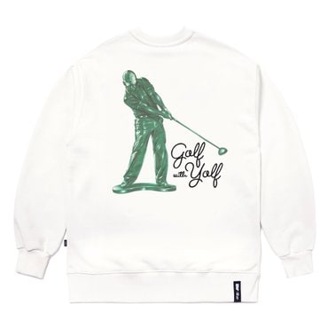 욜프 22 A/W YORF FIGURE SWEAT CREWNECK WHITE 피규어 맨투맨 화이트