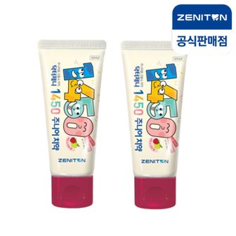 제니튼 닥터제니 1450 고불소 주니어 치약 60g x2개