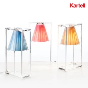 Kartell 카르텔 라이트에어 Light Air 패브릭 테이블 램프 유럽발송