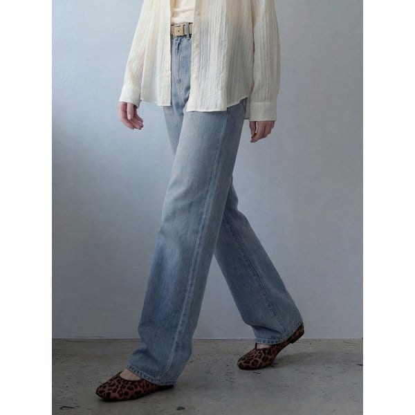 SUPPLE BRUSHED STRAIGHT DENIM PANTS_N6SDP0390