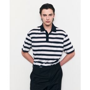 [25SS] 멀티 컬러《Bold Stripe》카라 티셔츠 ARTS5B402MU