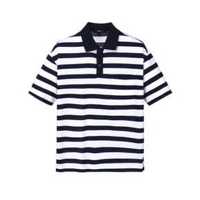 [25SS] 멀티 컬러《Bold Stripe》카라 티셔츠 ARTS5B402MU