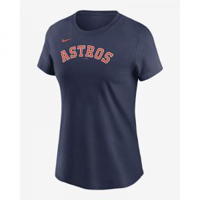 Houston 아스트로s 워드마크 여성 MLB 반팔 티셔츠 NKAF44BHUS-0U5