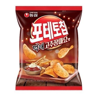 농심 포테토칩 먹태고추장마요맛 50g 8봉