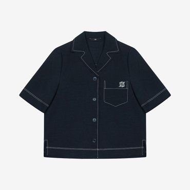 SI 스티치 배색 셔츠 (SSKBBAD14690)(SSKBB14690)