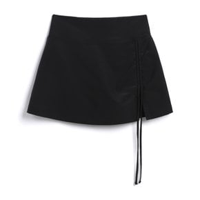 N242WWL450 여성 하이브리드 워터 스커트 CARBON BLACK