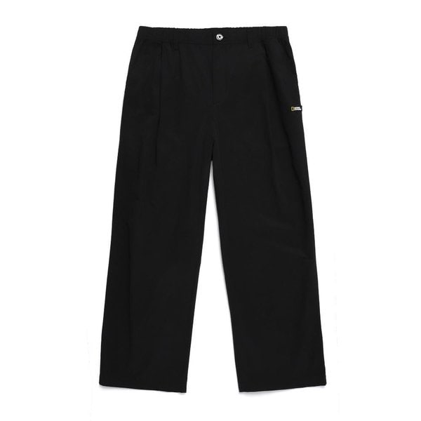 [여주점] N242MPT070 쿨링 원턱 와이드팬츠 카본블랙