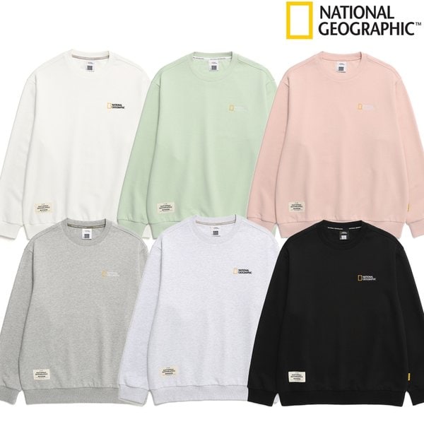 [시흥점] N241USW010 남여공용 폴하스 스몰로고 맨투맨