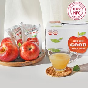 사과를통째로 100%청송생착즙 사과즙 120ml 50포 2박스