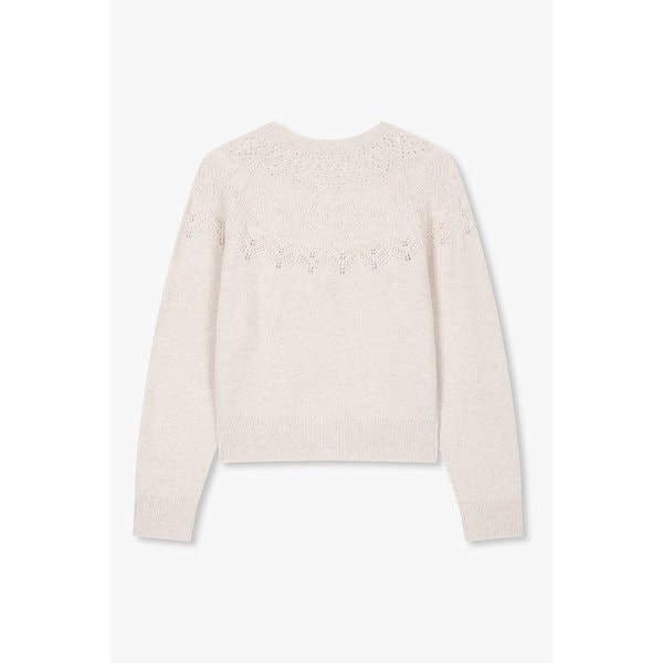 노르딕 패턴 라쿤블렌드 가디건 7115450X23104