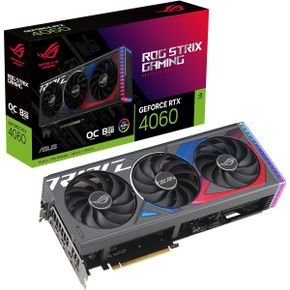 영국 아수스 그래픽카드 ASUS ROG Strix GeForce RTX™ 4060 OC Edition Gaming Graphics Card P