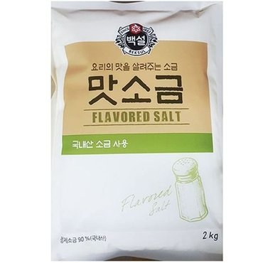  씨제이 맛소금 2KGX6개 (WE59438)