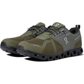 5032608 On Running Men Cloud 5 Waterproof Sneaker In Olive/black