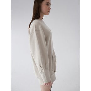 Peach Long Sweatshirt (Pale Taupe)