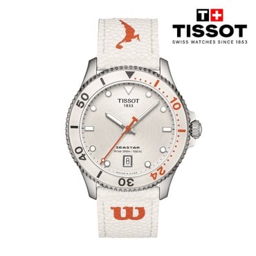 티쏘 [본사직영] 씨스타 윌슨 WNBA 쿼츠 40MM T120.410.17.011.00