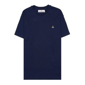 [비비안 웨스트우드] 남성 ORB 로고 코튼 티셔츠 3G010013 J001M K410