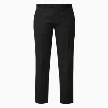 질스튜어트뉴욕 [24FW][Loro-Piana 원단] 블랙 솔리드 수트 팬츠 (JNPA4D501BK)