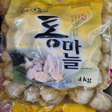  입맛돋구는 통마늘장아찌 4kg