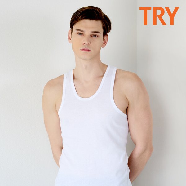 남성 스마트 민소매 런닝 4매 세트