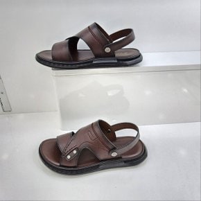 Y23003 BROWN 남성샌들 3cm 미셸by탠디 AD188E