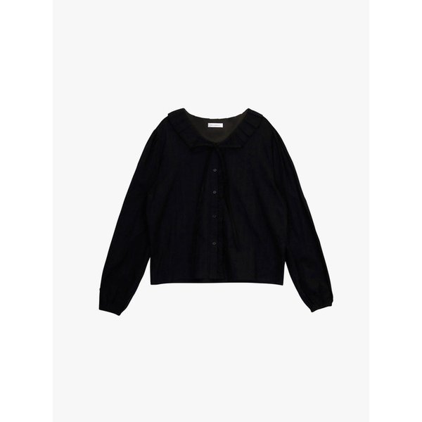 HARMONY BLOOM BLOUSE_BLACK
