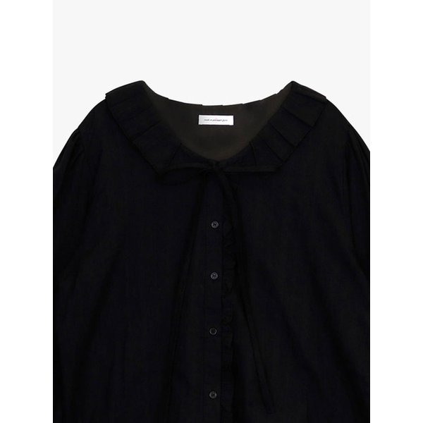 HARMONY BLOOM BLOUSE_BLACK