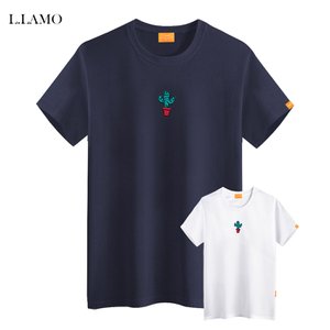 엘라모 선인장 반팔티셔츠 남여공용 빅사이즈 S~4XL