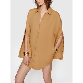 KENNEDY SHACKET SHIRT DRESS - CAMEL