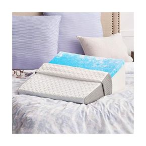 미국 씰리 베개 Sealy SealyChill Gel Memory Foam Wedge Pillow White 1191682