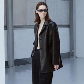 European Lambskin Classic Blazer_Black