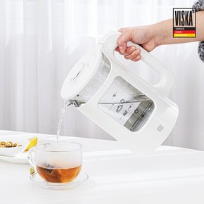 1.7L 유리전기주전자 HNZ-3500WK 전기포트 커피포트 내열유리