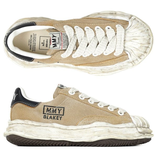 [부산점] 25FW 화이트 블레이키 OG 빈티지 스웨이드 스니커즈 A15FW728 WHITE