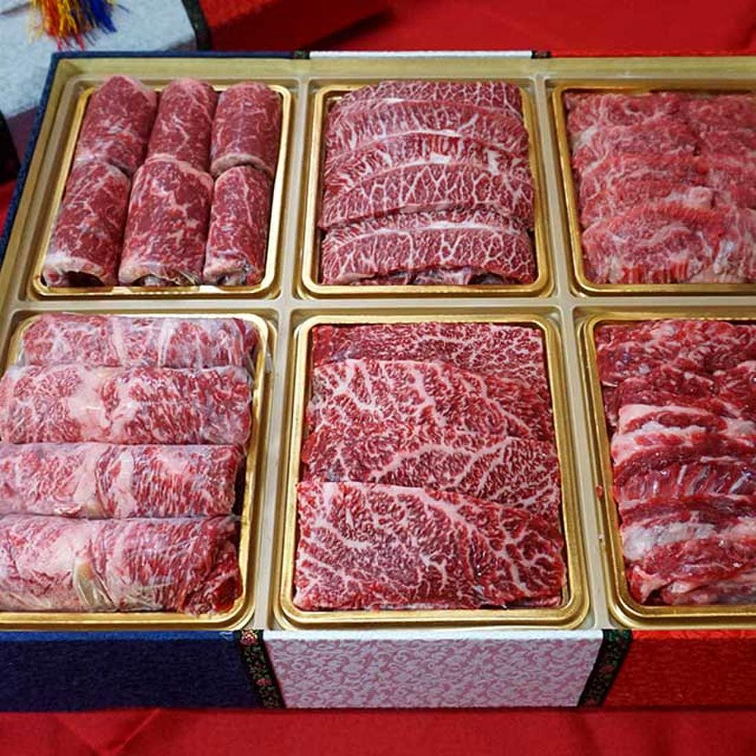 신랑신부반찬 이바지 한우선물세트 가격