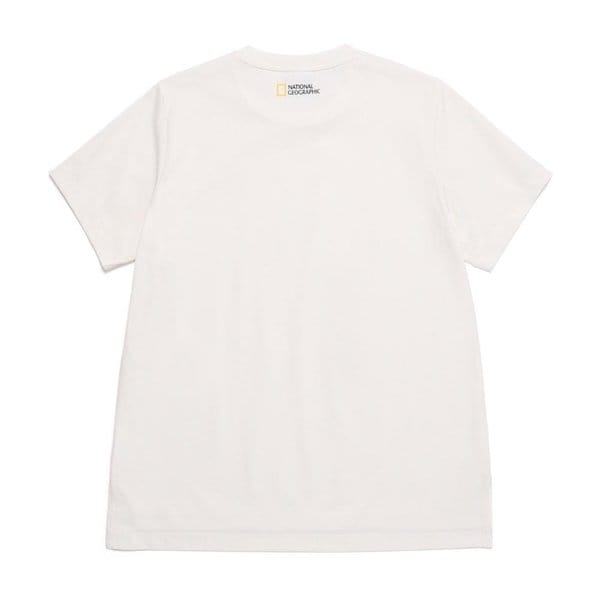 [부산점] N252WTS030 012 내셔널지오그래픽 여성용 W` 크로우 COOL MAX 스몰로고 중힙기장 반팔 티셔츠