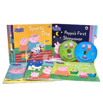 동방도서 (영어원서) Peppa Pig 13 Books and 2 CD Colletion (Paperback 13종 Audio CD 2장, 영국판)