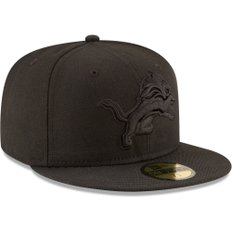 뉴에라 59Fifty 캡 - NFL 블랙 디트로이트 라이온스