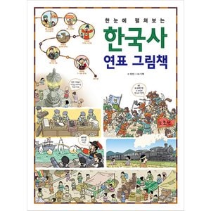  진선아이 한눈에 펼쳐보는 한국사 연표 그림책 (양장)