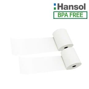 한솔정품 포스용지 79X80 2롤 무지 감열지 포스영수증용지 카드단말기용지 카드용지 포스기 키오스크