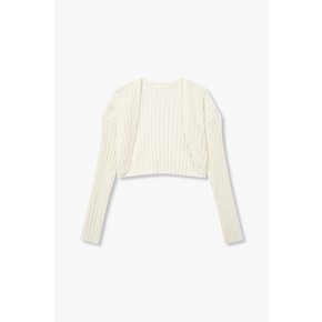 [부산점] [지컷] 드롭 숄더 골지 볼레로  7214250202