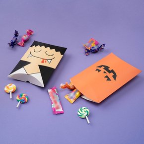 할로윈 간식 사탕 포장 바구니 선물 박스